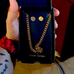 Necklace and earrings set